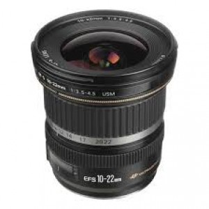 Canon lens EF-S 10-22mm f3.5-4.5 USM